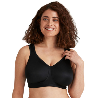 Miss Mary Of Sweden Smooth Divide Non Wired Bra - Black - 34C
