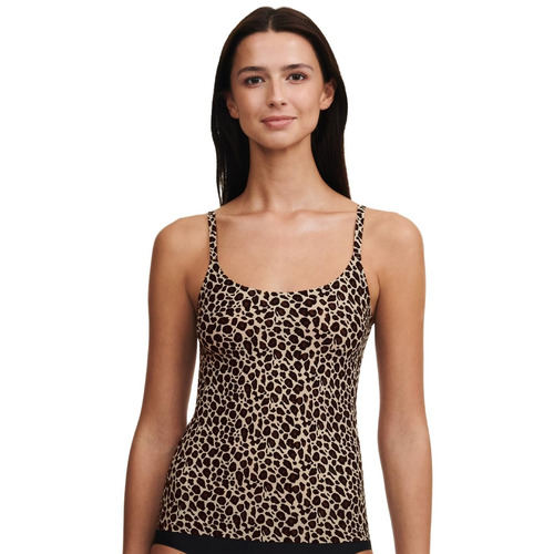 Chantelle Soft Stretch Camisole Top - Leopard Print