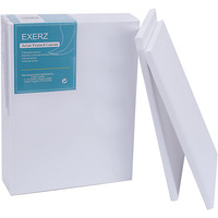 Exerz 30x40cm Stretched Canvas 5pk – 1.7cm/ 280GSM 100% Cotton