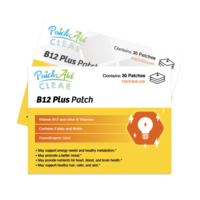 B12 Plus Topical Patch &pipe; 30 Clear Topical Patches