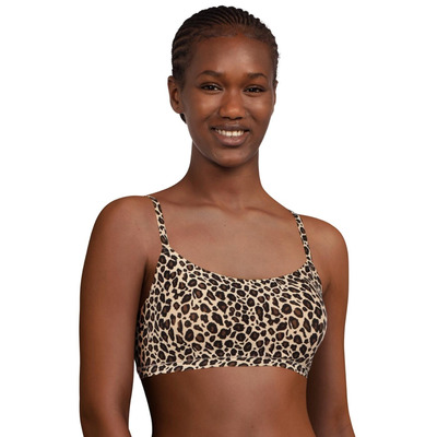 Chantelle Soft Stretch Padded Bralette - Leopard Print