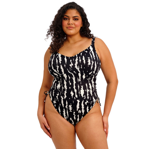 Elomi Echo Shell Non Wired Swimsuit - Black