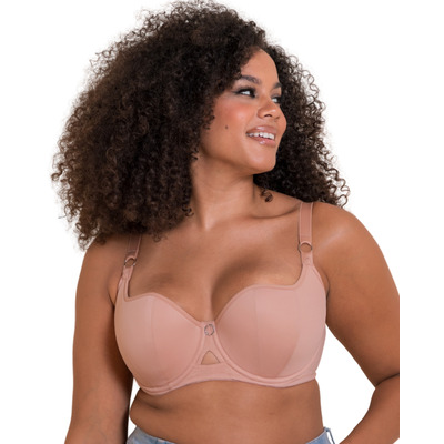 Curvy Kate Boost Me Up Padded Balcony Bra - Latte