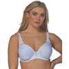 After Eden Elbrina Padded Spacer Bra - White - 40D at Belle Lingerie
