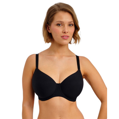 Freya Essentially Smooth Moulded Balcony T-Shirt Bra - Black
