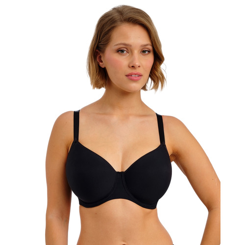 Freya Essentially Smooth Moulded Balcony T-Shirt Bra - Black