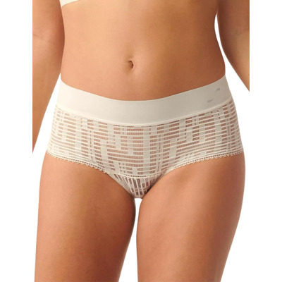 Sloggi S Seven Mid Waist Brief - Ecru White