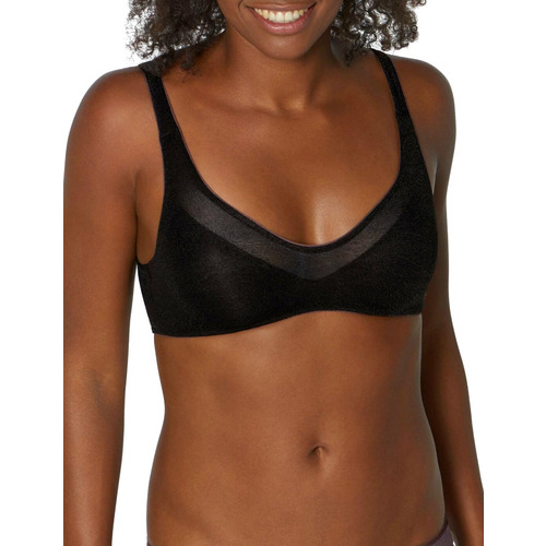 Sloggi Oxygene Infinite Non Wired Bra - Black