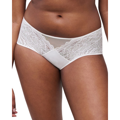 Chantelle Floral Touch Shorty Brief - Milk