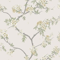 Cherry Blossom Wallpaper Yellow / Cream Holden 14212