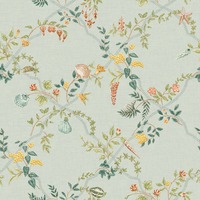 Shell Trellis Wallpaper Duck Egg Blue / Multi Holden 14331