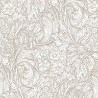 Laurence Llewelyn-Bowen Hedgerovia Floral Wallpaper Beige LB25139