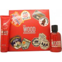 DSquared² Red Wood Gift Set 100ml EDT + 150ml Body Lotion