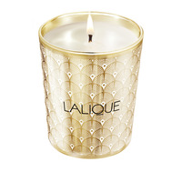 Lalique Luxury Scented Candle 190g Collection with Exquisite Fragrance Editions-Noir Premier Plume Blanche 1901