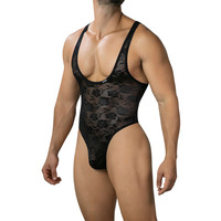 Cut4Men R4VAGE Lace Sculpt Thong Bodysuit