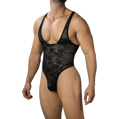 Cut4Men R4VAGE Lace Sculpt Thong Bodysuit
