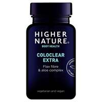 Image of Higher Nature ColoClear Extra Flax Seed & Aloe Vera - 90 Capsules
