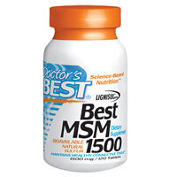Image of Doctors Best MSM - 120 x 1500mg Tablets