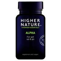 Image of Higher Nature Alpha Get Up And Go - 90 Capsules
