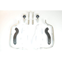 Image of Pit Bike Reinforced Hand Guards White
