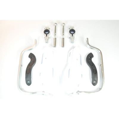 Pit Bike Reinforced Hand Guards White