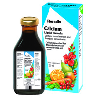 Image of Floradix Calcium Liquid Formula - Herbal Extracts - 250ml