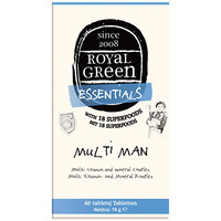 Image of Royal Green Multi Man - Multi Vitamin and Mineral Complex - 60 Tablets