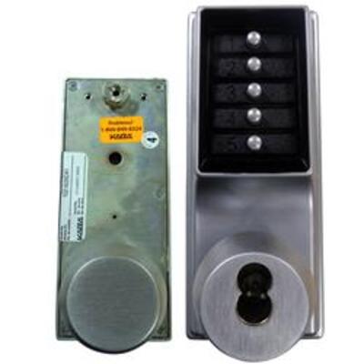 Kaba Simplex/Unican 1021 Series  Mortice Latch Digital Lock with Key Override - 1021B-03-41 Tubular mortice latch version with key override