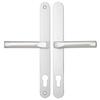 Image of Hoppe London Centres/PZ: 92mm Screw Centres: 240mm Backplate: 270mm x 30mm - White