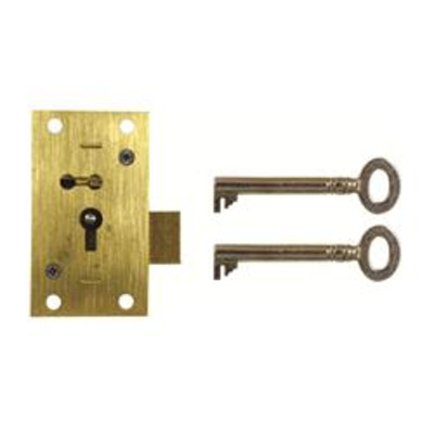 D11 4 LEVER STRAIGHT CUPBOARD LOCK  - Differ