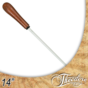 Theodore Conductors Baton 14 With Long Wooden Handle