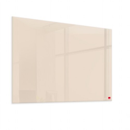 Casca Magnetic Glass Writing Board 900 x 600mm Light Beige