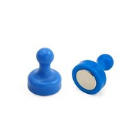 Image of Boards Direct Super Strong Skittle Magnets Blue Pk 10