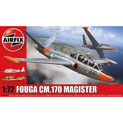 Airfix A03050 1:72 Scale Fouga Magister Model Kit
