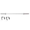 Image of DKN 6ft Olympic Chrome Barbell Bar with Collars