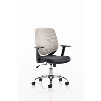 Image of Dura Task Operator Chair Grey Back