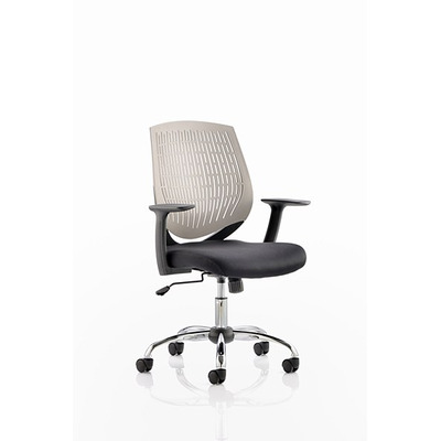 Dura Task Operator Chair Grey Back