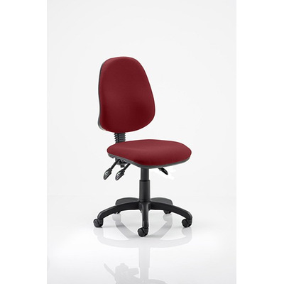 Eclipse 3 Lever Task Operator Chair Ginseng Chilli fabric