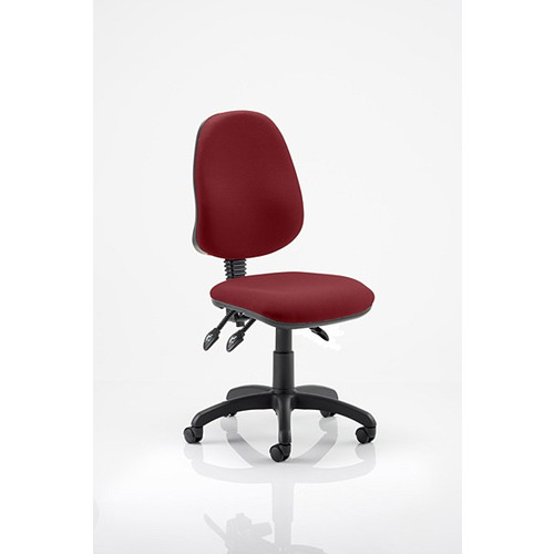 Eclipse 3 Lever Task Operator Chair Ginseng Chilli fabric