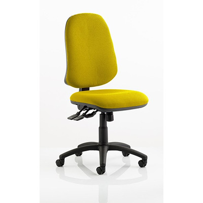 Eclipse XL 3 Lever Task Operator Chair Senna Yelllow fabric
