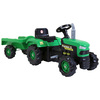 Image of Ride On Tractor with Trailer Green