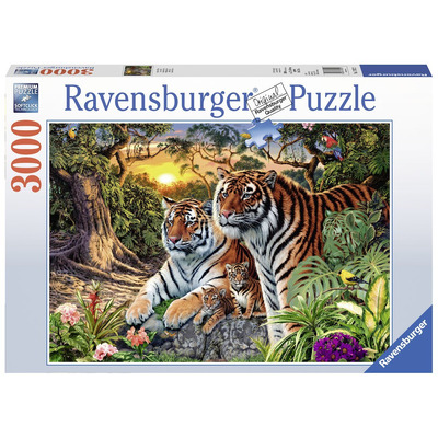 Ravensburger Hidden Tigers, 3000pc Jigsaw puzzle Ravensburger Hidden Tigers, 3000pc Jigsaw puzzle