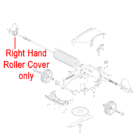 Hayter Spirit 41 Roller Cover R/H 111-0058