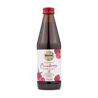 Image of Biona Organic Cranberry Pure Pressed Juice - 330ml