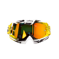 Image of Chaos Adults MX Goggles Yellow