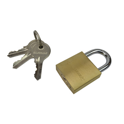 Medium Padlock 32mm with 3 Keys