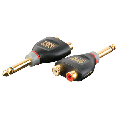 DAP Adaptor Jack To 2 X RCA Female