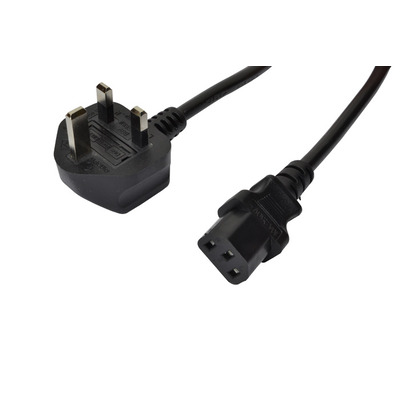 Image of Cobra Cables Mains Lead IEC Female to 13 Amp Plug