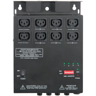 4 Channel DMX Relay Pack