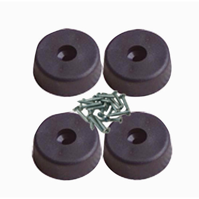 Rubber Foot With Screws 4 Pack